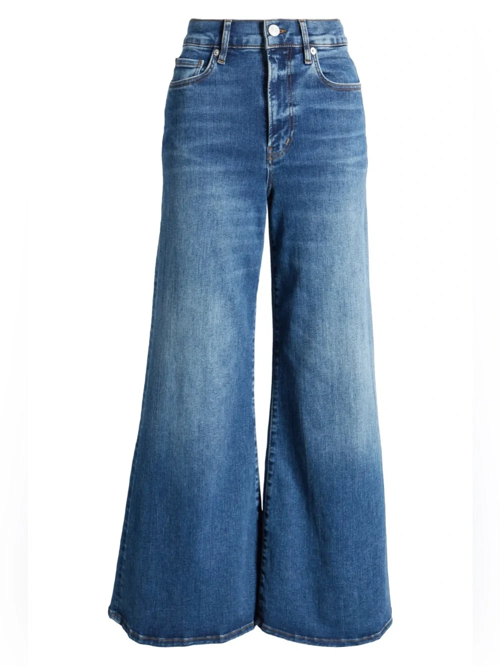 Frame Le Palazzo Crop Wide Leg Flare Jeans Size 28 - Picture 9 of 12